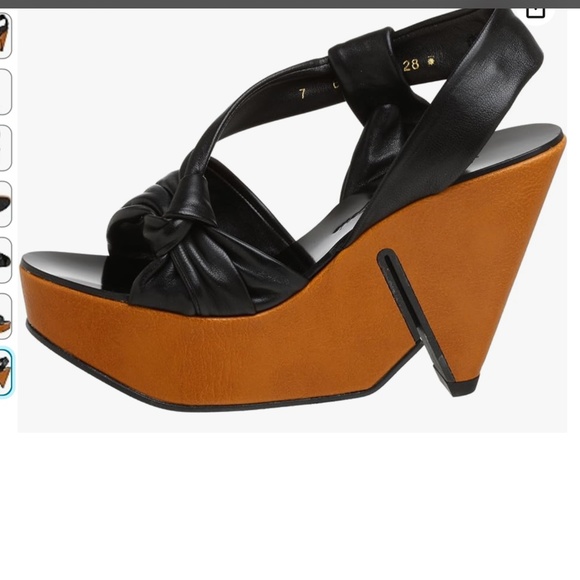 Robert Clergerie Women's Frofro Platform Sandal Size 6.5 - Picture 13 of 15